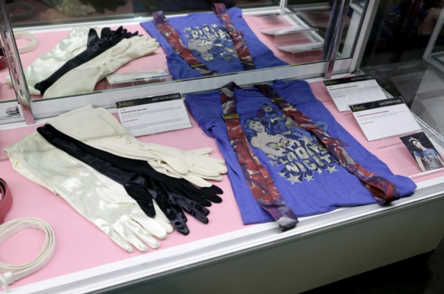 Personal items belonging to the late Amy Winehouse which were part of a 2025 auction in California
