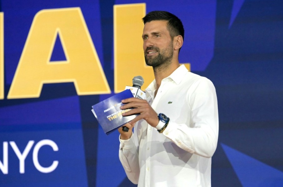 Serbia's Novak Djokovic