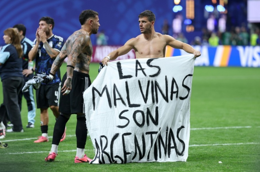 FIFA is investigating the Argentine team for several incidents including political messaging after its England match