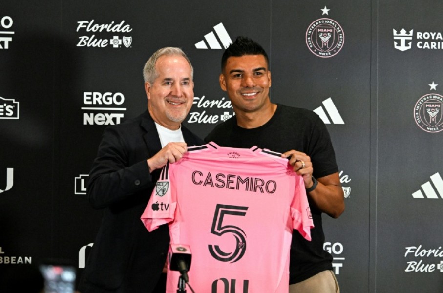 Inter Miami co-owner Jorge Mas introduces new Brazilian acquisition Casemiro