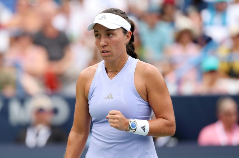 World number three Jessica Pegula of the United States won the first set of the WTA Washington Open final over Alexandra Eala of the Philippines but severe thunderstorms postponed completion of the final