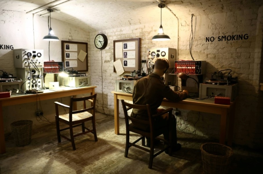 The 'Miked' or 'M' room was a secret World War II British intelligence listening facility, and is now part of a new museum