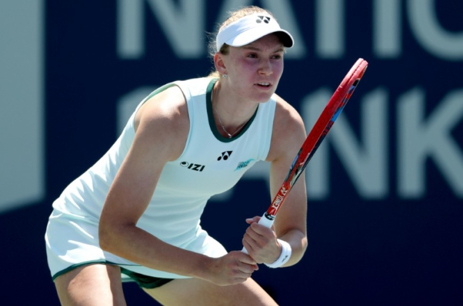 Second-seeded Elena Rybakina of Kazakhstan defeated Daria Kasatkina of Australia to reach the third round of a WTA 1000 hardcourt tournament in Toronto