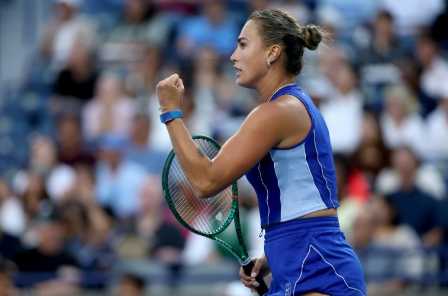 World number one Aryna Sabalenka advanced to the fourth round at the WTA Toronto Masters tournament by defeating China's Zhang Shuai