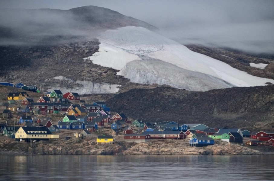 Ittoqqortoormiit village in southeastern Greenland