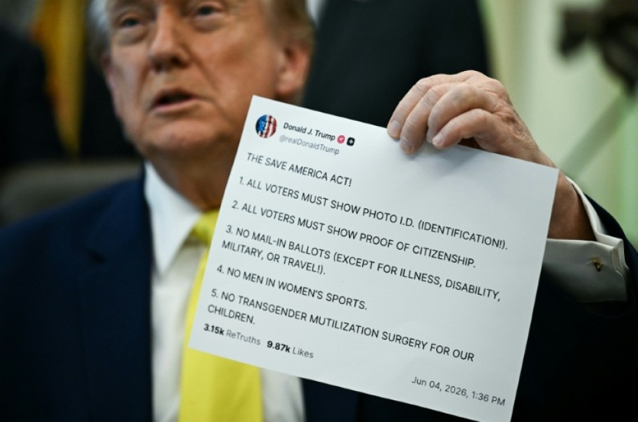 US President Donald Trump uses his Truth Social platform to announce huge news