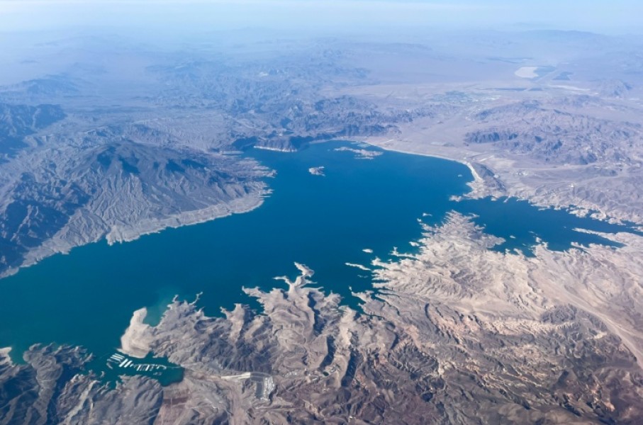 The water levels on Lake Mead are now just above the threshold at which electricity production would be affected