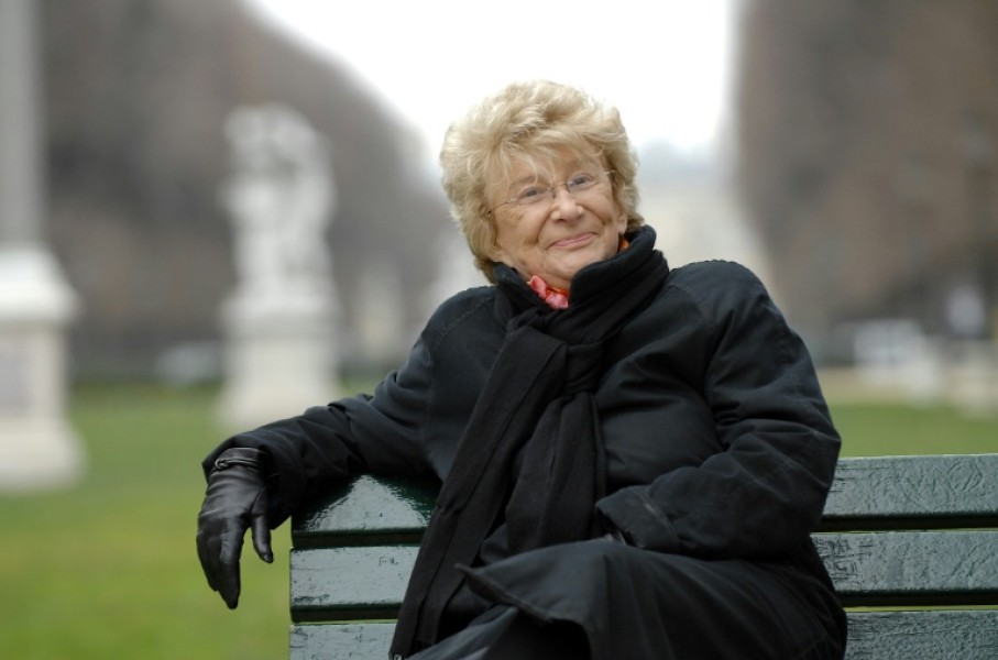 Yvette Roudy, former women's rights minister and Socialist MP, pictured in 2006 in Paris