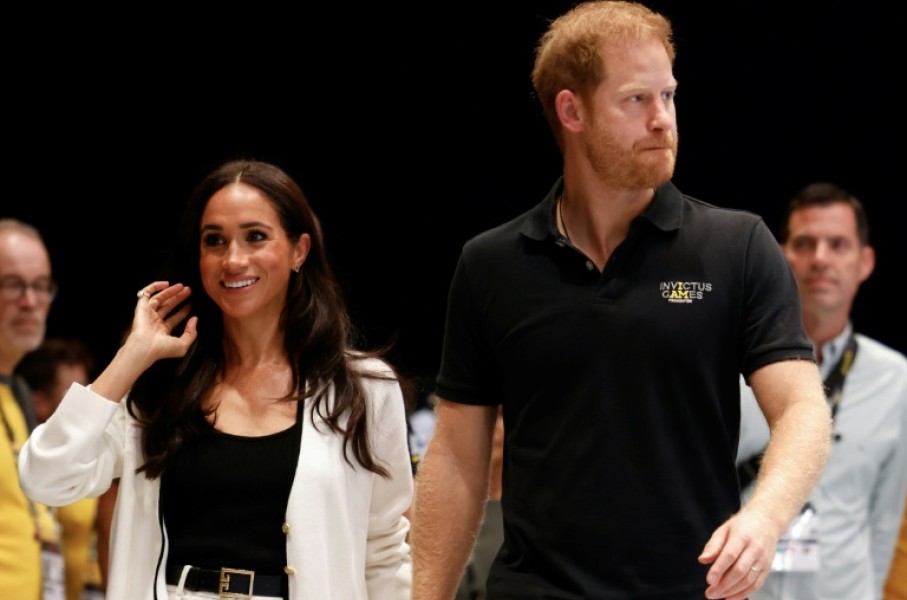 Britain's Prince Harry, his wife Meghan and their two children are returning to the UK