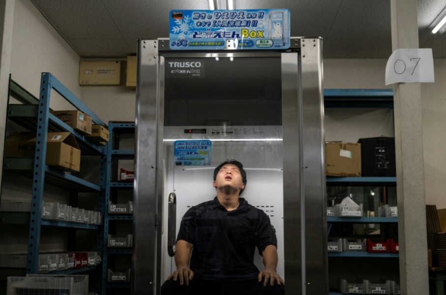 A phonebooth-sized refrigerator for humans launched this year but has proved popular in Japan
