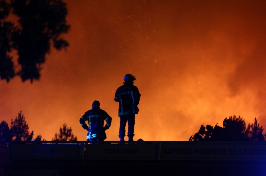 Spain and France suffered major fires in July