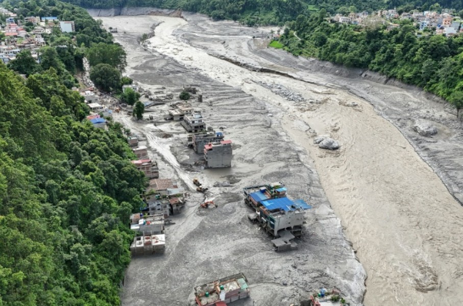 Entire villages have been swept away after the deluge in Nepal