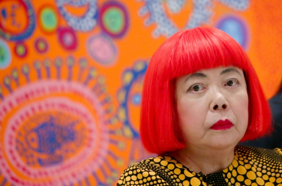 Japanese artist Yayoi Kusama was born in 1929
