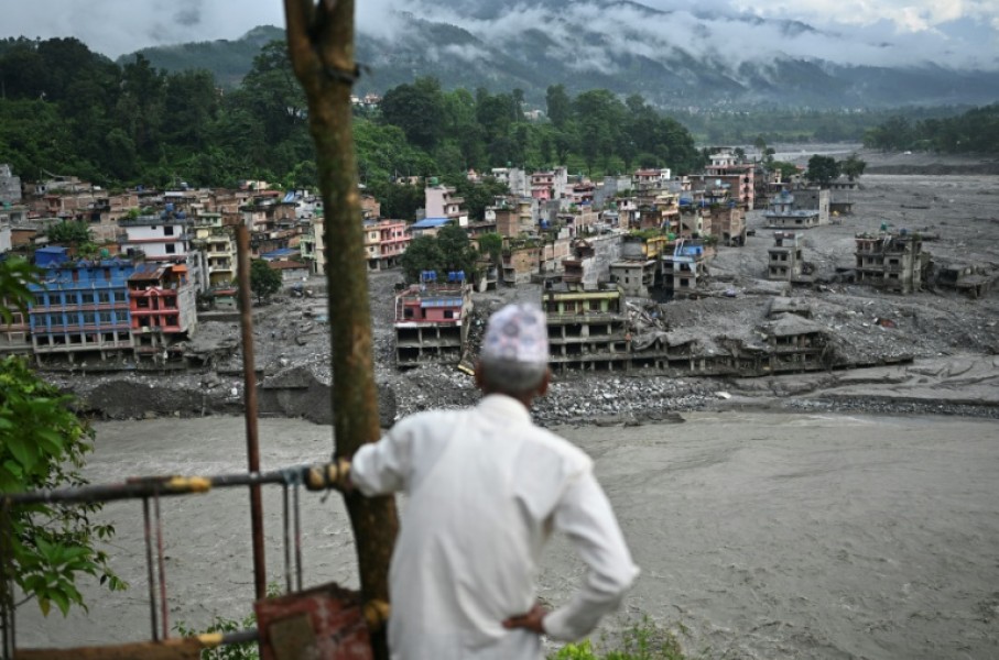 The August 26 glacial and mountain collapse on the China-Nepal border killed at least 1,398 people