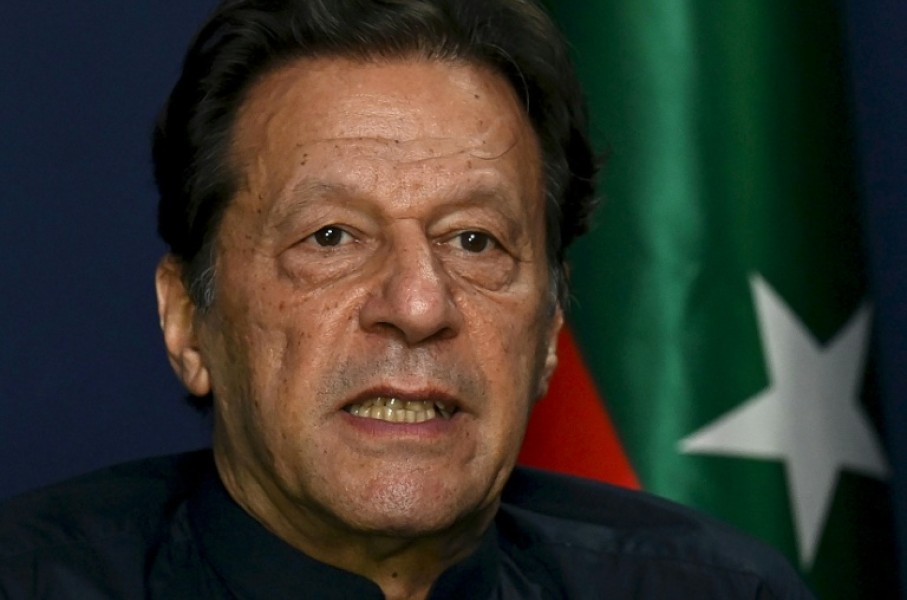 Former Pakistan cricket captain and prime minister Imran Khan