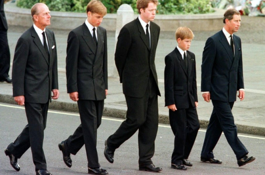 Diana's death, aged just 36, sparked an outpouring of grief in Britain for the woman dubbed 'the people's princess'