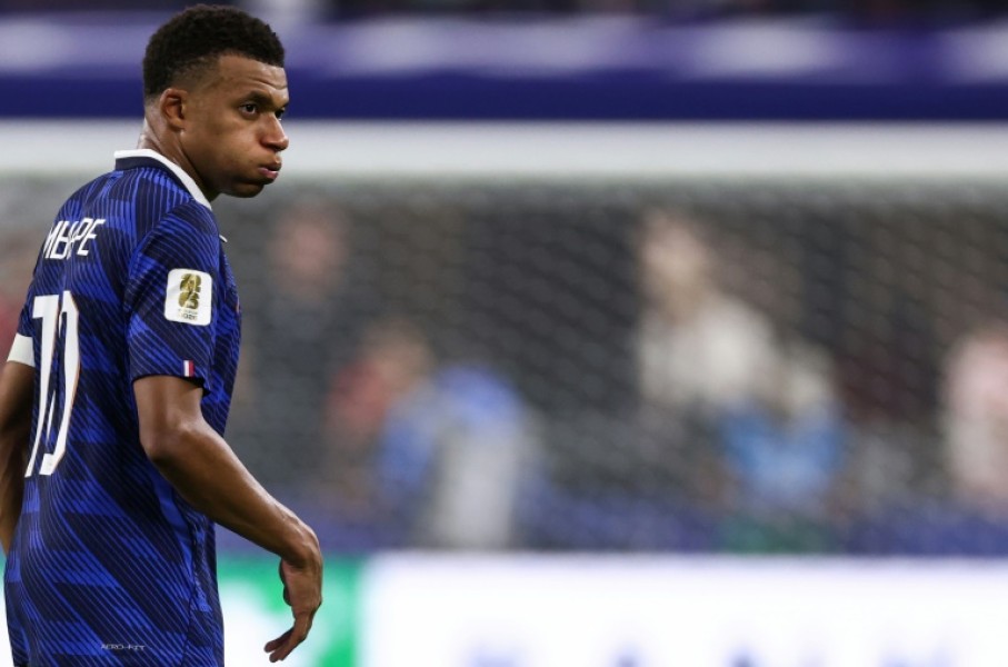 Kylian Mbappe and France were knocked out of the World Cup in the semi-finals under previous coach Didier Deschamps