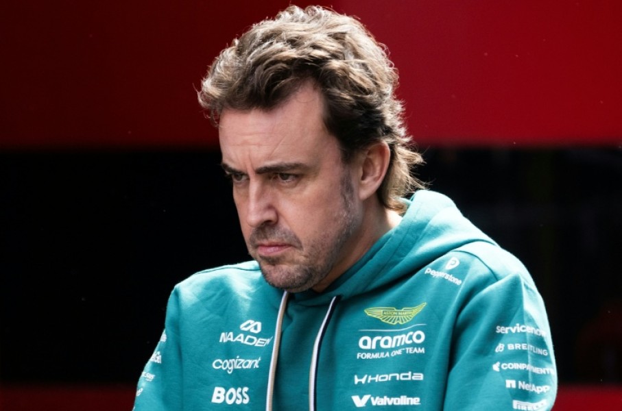 Aston Martin driver Fernando Alonso