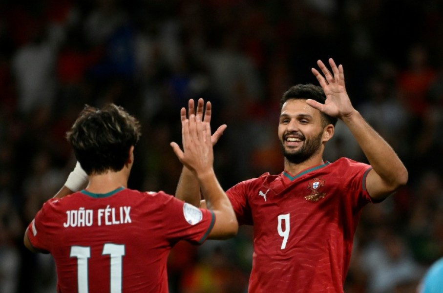 Goncalo Ramos scored the winner for Portugal as they qualified for the quarter-finals of the Nations League with a win over Norway