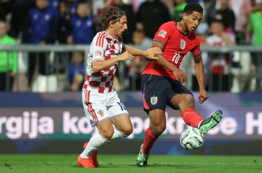 Luka Modric said he hoped his team could have a positive reaction against Spain after being thrashed by England