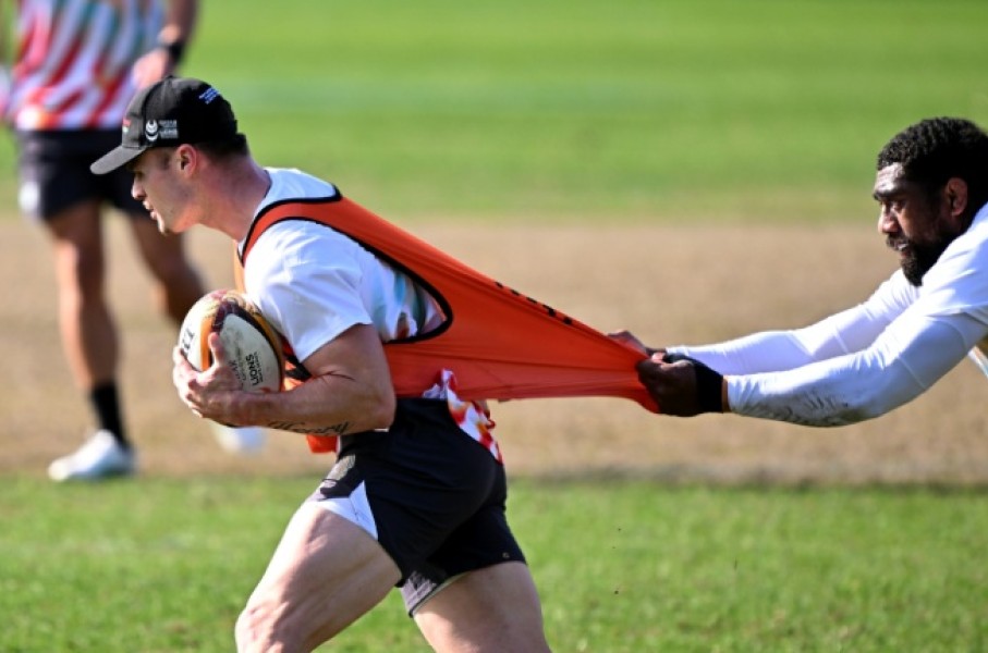 Rookie Issac Henry (L) has been called up by the Wallabies to face New Zealand