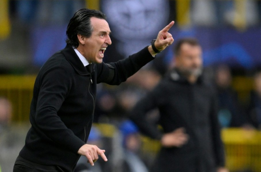 Aston Villa boss Unai Emery