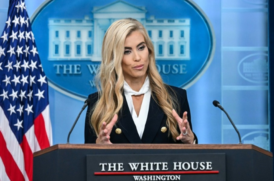 Newly appointed White House Press Secretary Katie Zacharia gave a rocky first performance at the podium