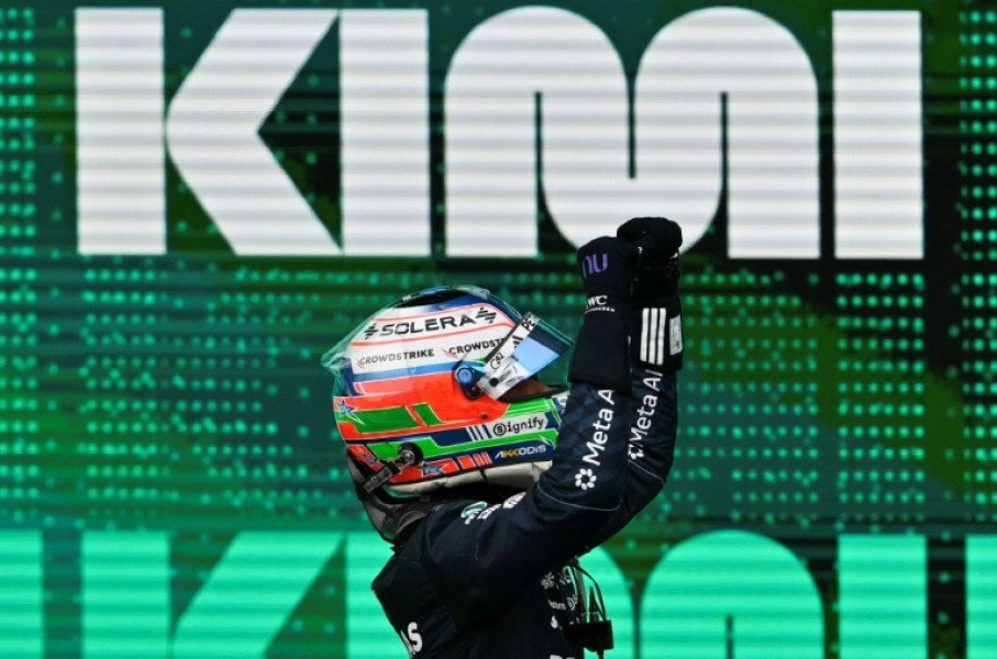 Mercedes' Kimi Antonelli is just two points away from becoming the youngest ever Formula One world champion