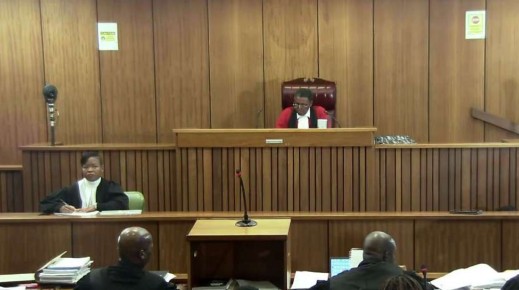 Meyiwa trial court room