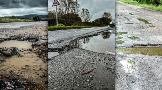 potholes