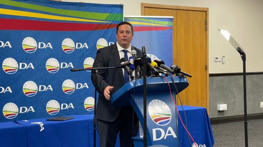 John Steenhuisen. eNCA/Dasen Thathiah