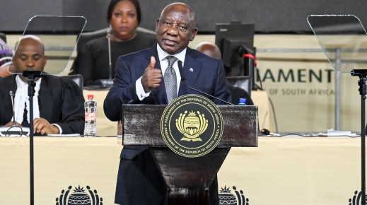 President Cyril Ramaphosa. Gallo Images/Jeffrey Abrahams