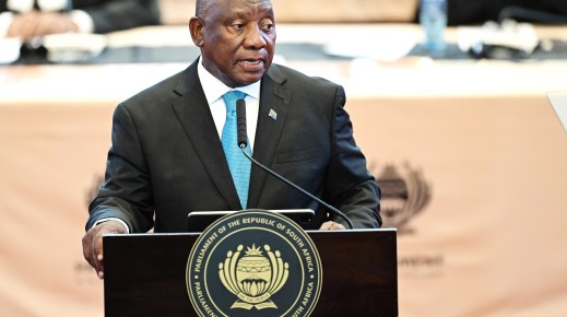 President Cyril Ramaphosa delivers the State of the Nation (SONA) address. GCIS