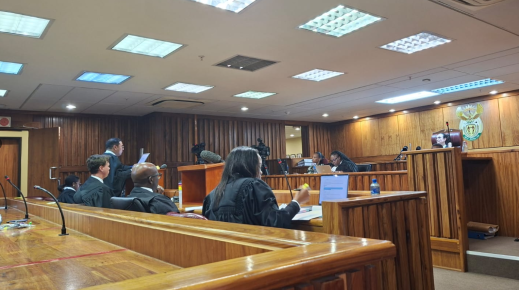 The High Court in Johannesburg hearing Suleiman Carrim's urgent application. 