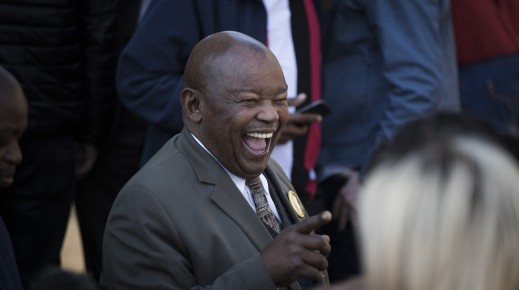 Mosiuoa "Terror" Lekota. AFP/Gulshan Khan