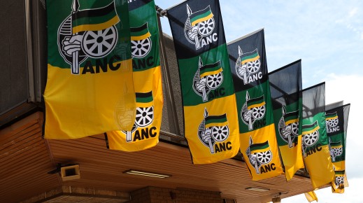 ANC Flags. Lubabalo Lesolle/Gallo Images