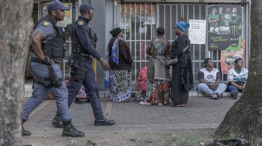 Durban foreign nationals protest