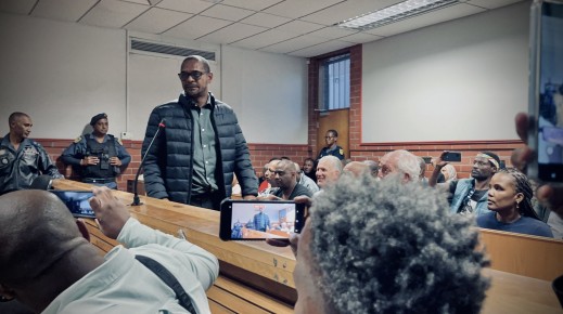 Fadiel Adams in court. eNCA/Dasen Thathiah