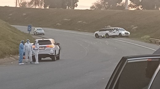 Three suspected members of notorious Rolex Gang have been gunned down during a shootout with police in the Buccleuch interchange in Johannesburg on Thursday.  Supplied 