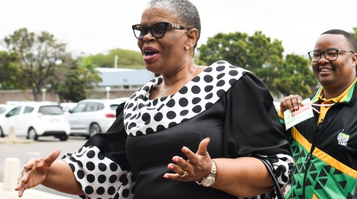  Zandile Gumede during a pre-trial hearing at Durban High Court on August 01, 2022 in Durban, South Africa. (Photo by Gallo Images/Darren Stewart)