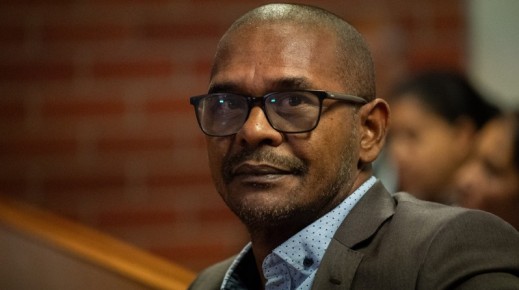 NCC Leader Fadiel Adams appears at Pinetown magistrate’s court. Gallo Images/Darren Stewart