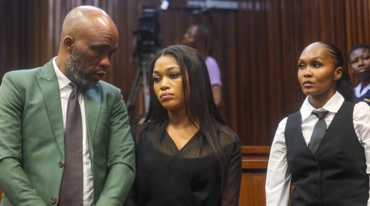 Vusimuzi "Cat" Matlala and his co-accused.  Sharon Seretlo/Gallo Images