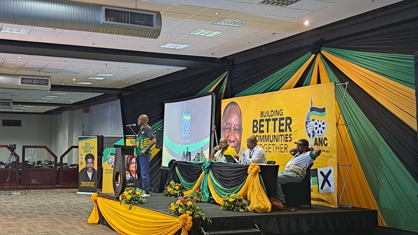 The ANC Eastern Cape Lekgotla was held at the East London International Convention Centre. eNCA\Ronald Masinda 