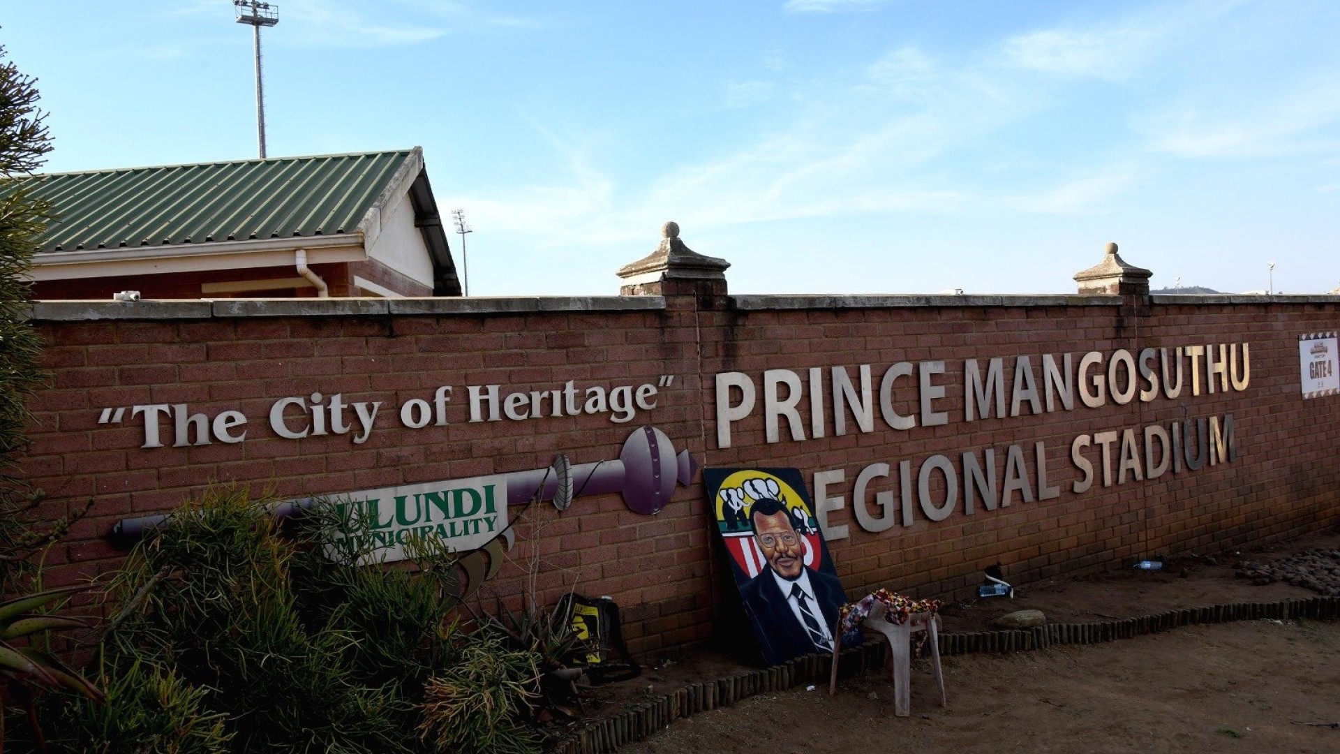 The Prince Mangosuthu Regional Stadium. GCIS