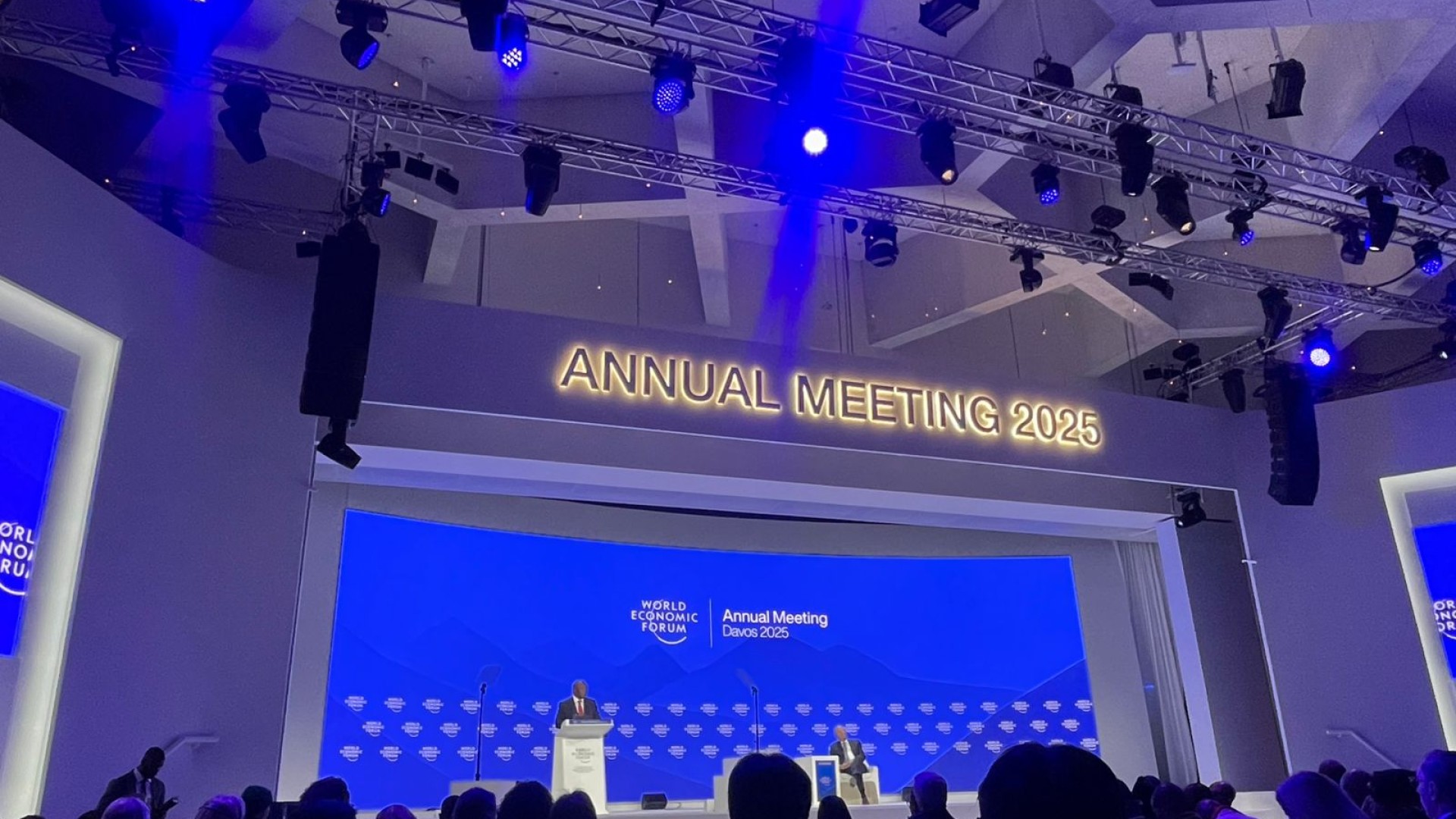 World Economic Forum Annual meeting Davos 2025 / eNCA