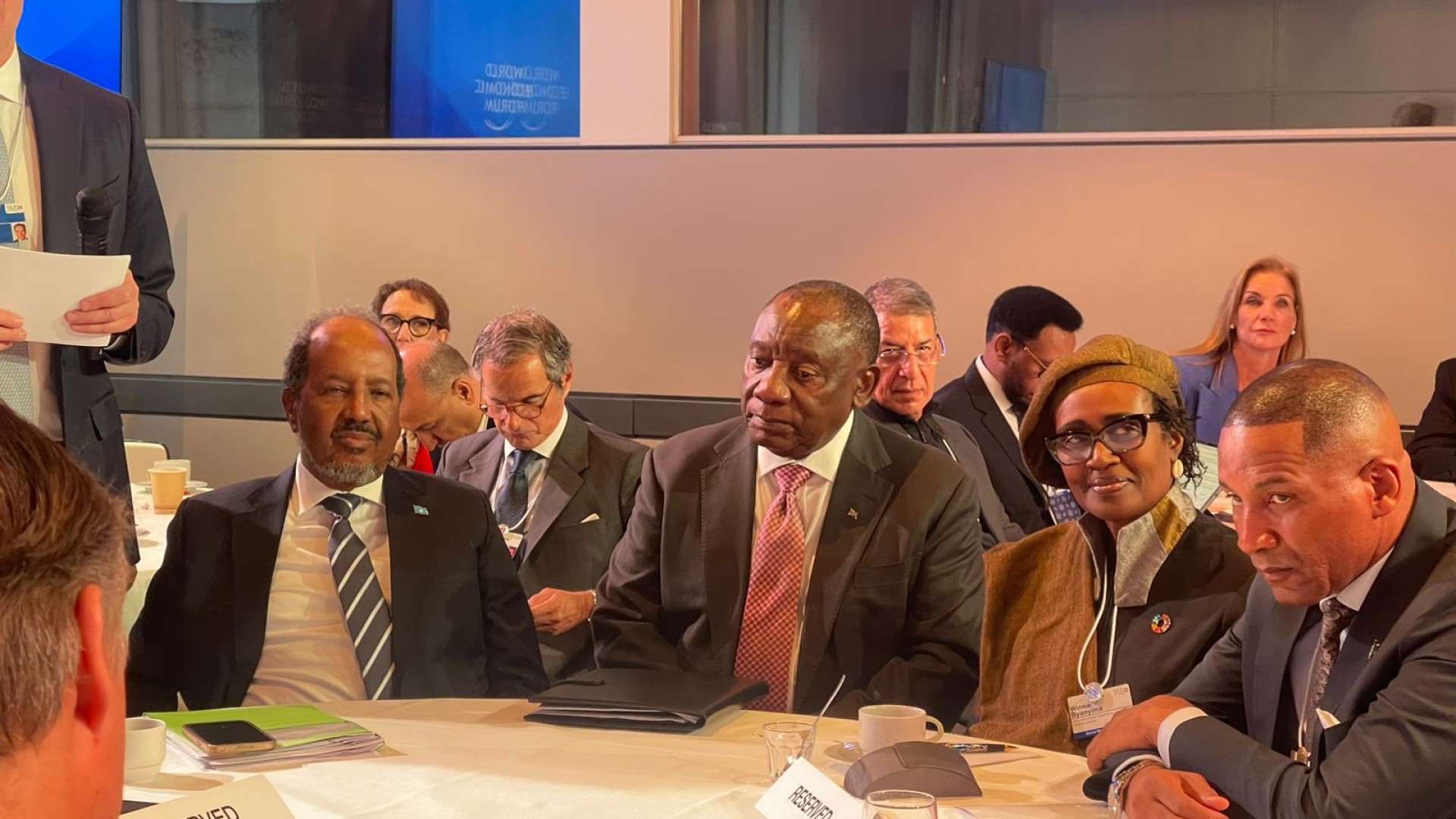 President Cyril Ramaphosa has outlined the country's G20 prioritities at the World Economic Forum in Davos / eNCA