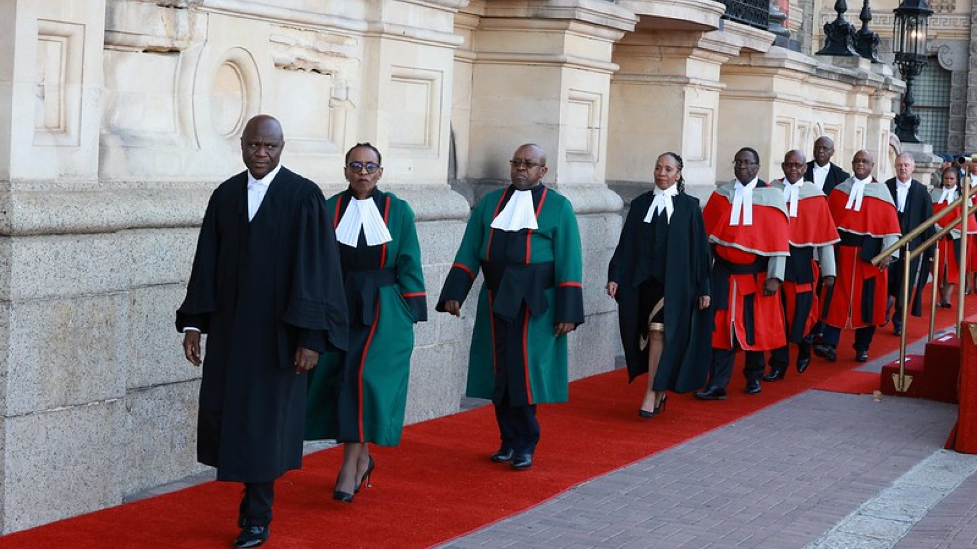 Heads of Judiciary arrive at Parliamentary Precinct ahead of the SONA