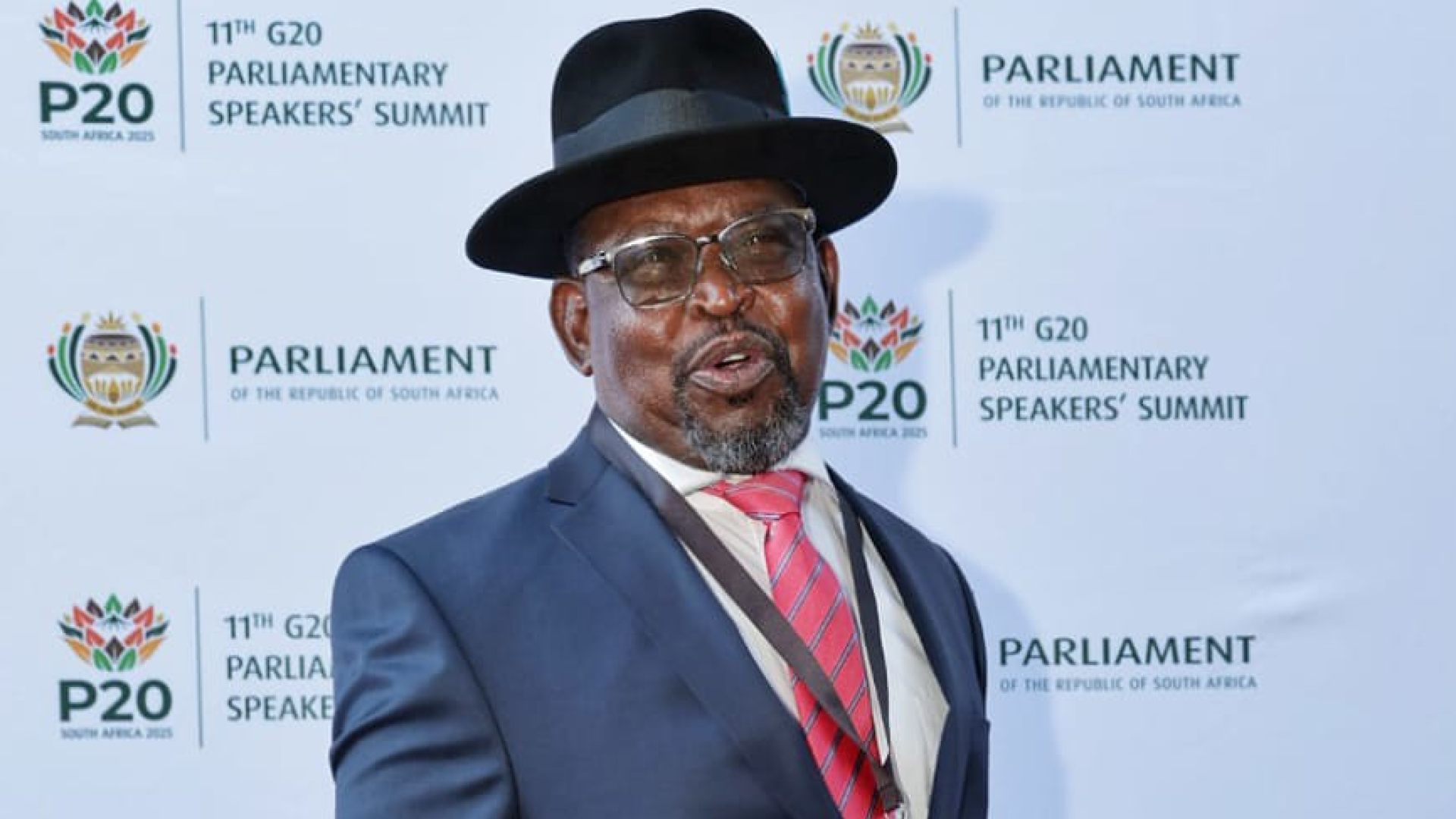 Minister Enoch Godongwana arrives at Parliamentary Precinct ahead of the SONA. GCIS