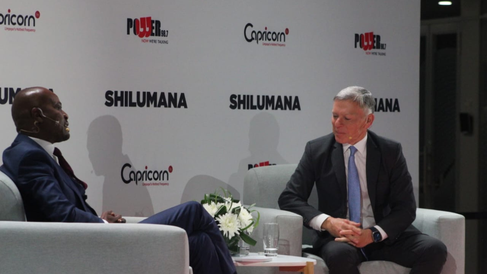 Discovery Group CEO, Adrian Gore, has taken the hot seat in this year’s edition of The Chairman’s Conversation with founder and Executive Chairman of SHILUMANA Group (formerly MSG Afrika) Given Mkhari, hosted by Power 98.7 in partnership with eNCA