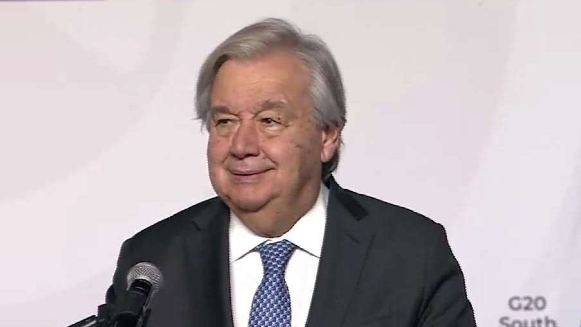 UN secretary general Antonio Guterres